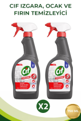 Cif Professional Fırın Ocak Izgara Temizleyici Sprey 750 ML