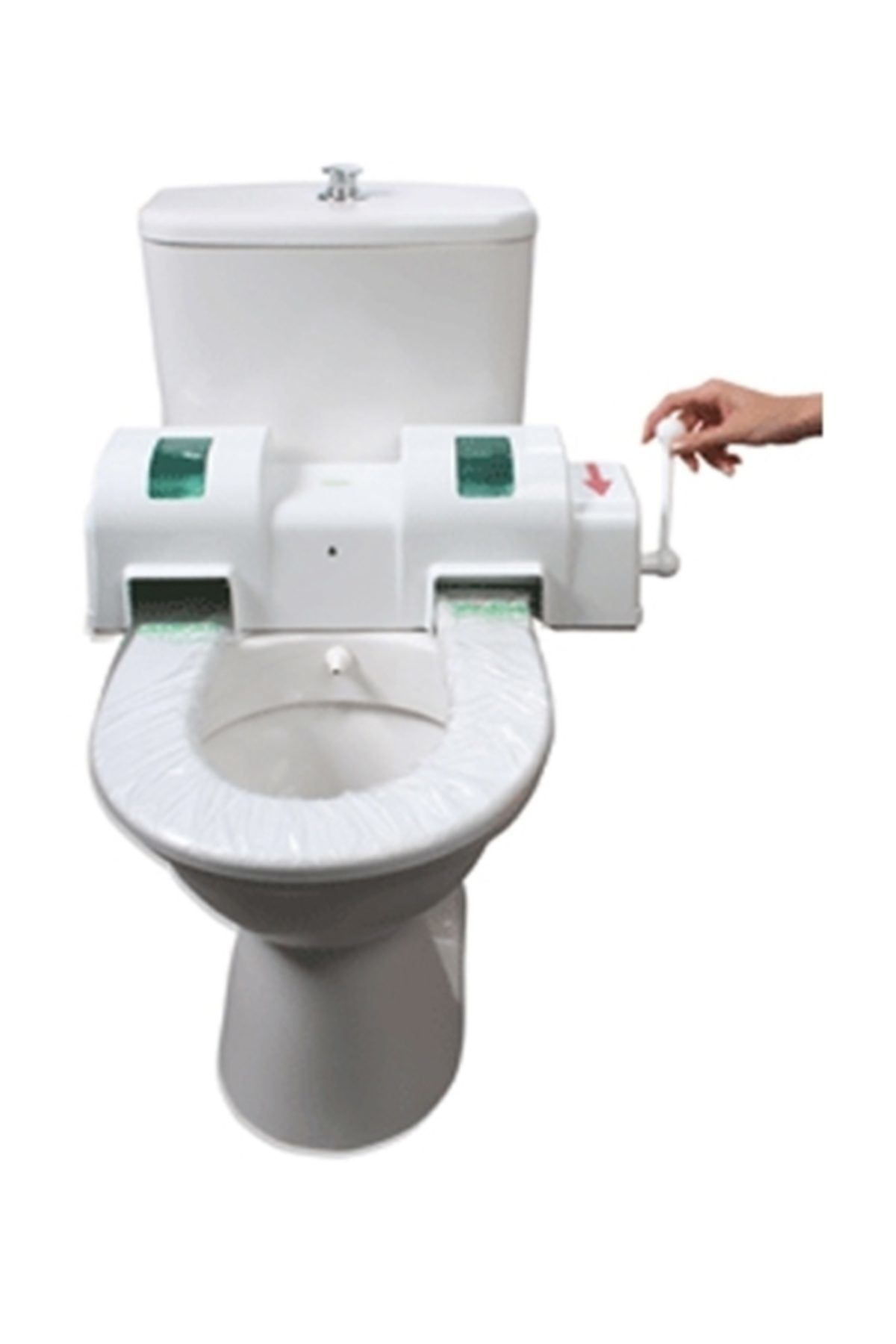 Rulopak Hijyenik Klozet Kapak Sistemi. El Kumandalı. 990335
