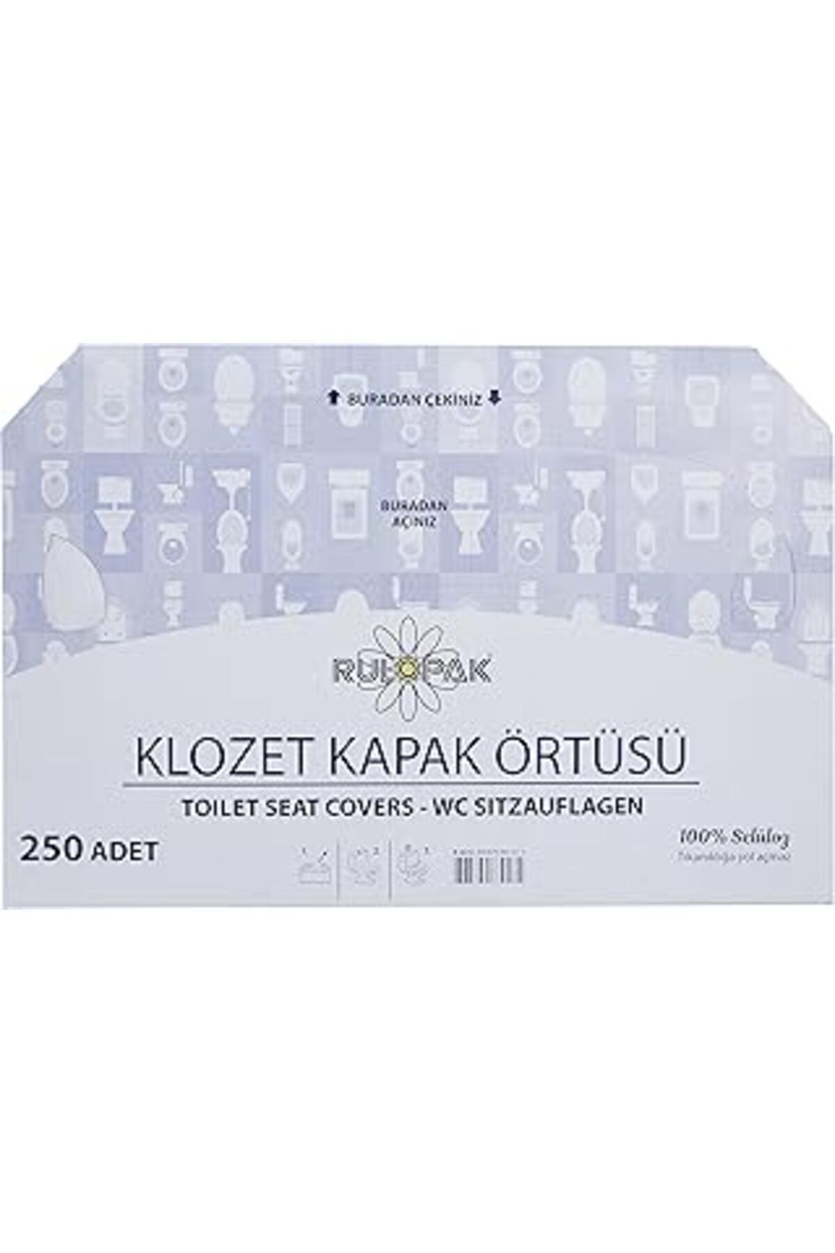 Rulopak R-2613 Klozet Kapak Örtüsü