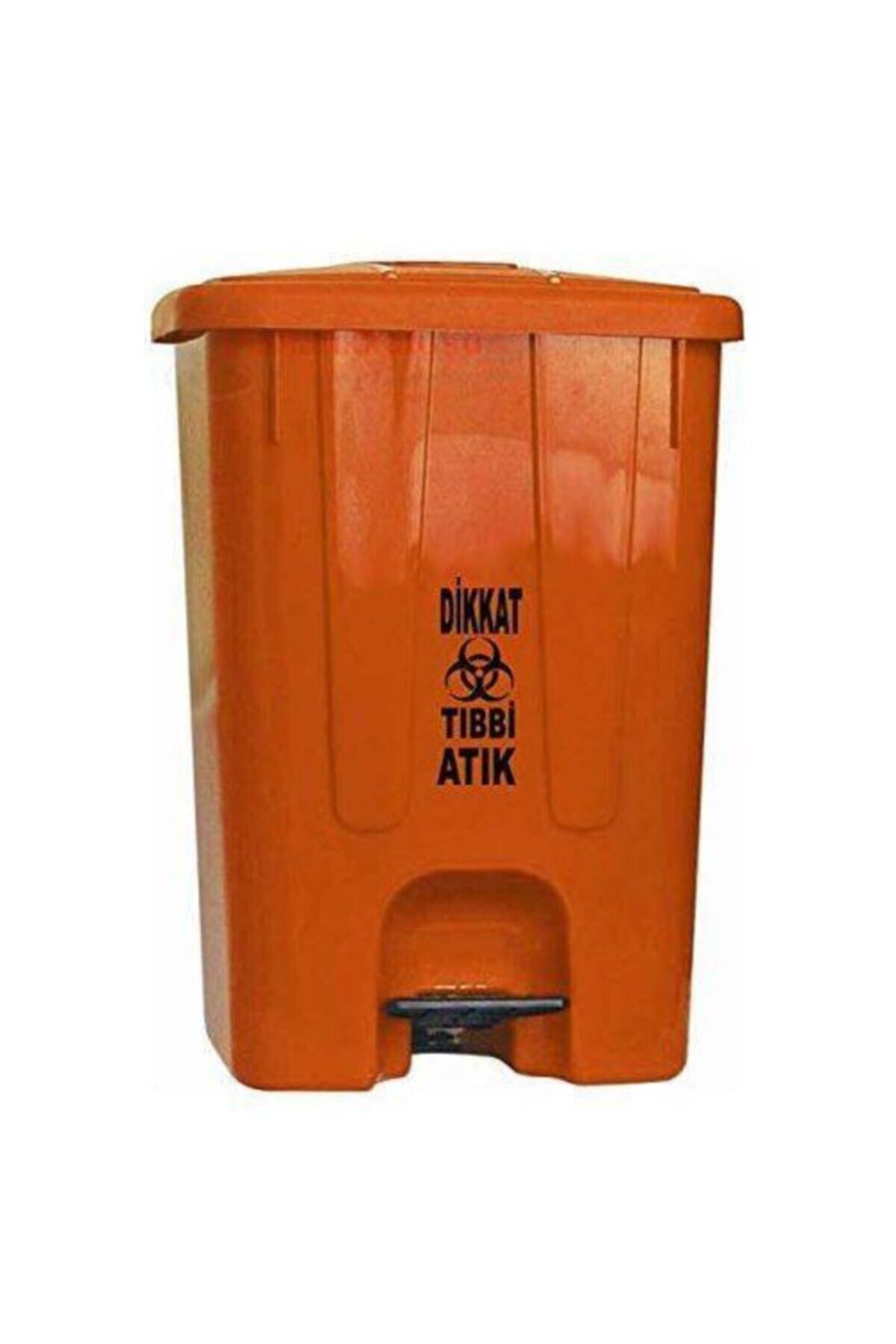 Tıbbi Atık Kovası 65 Lt Pedallı