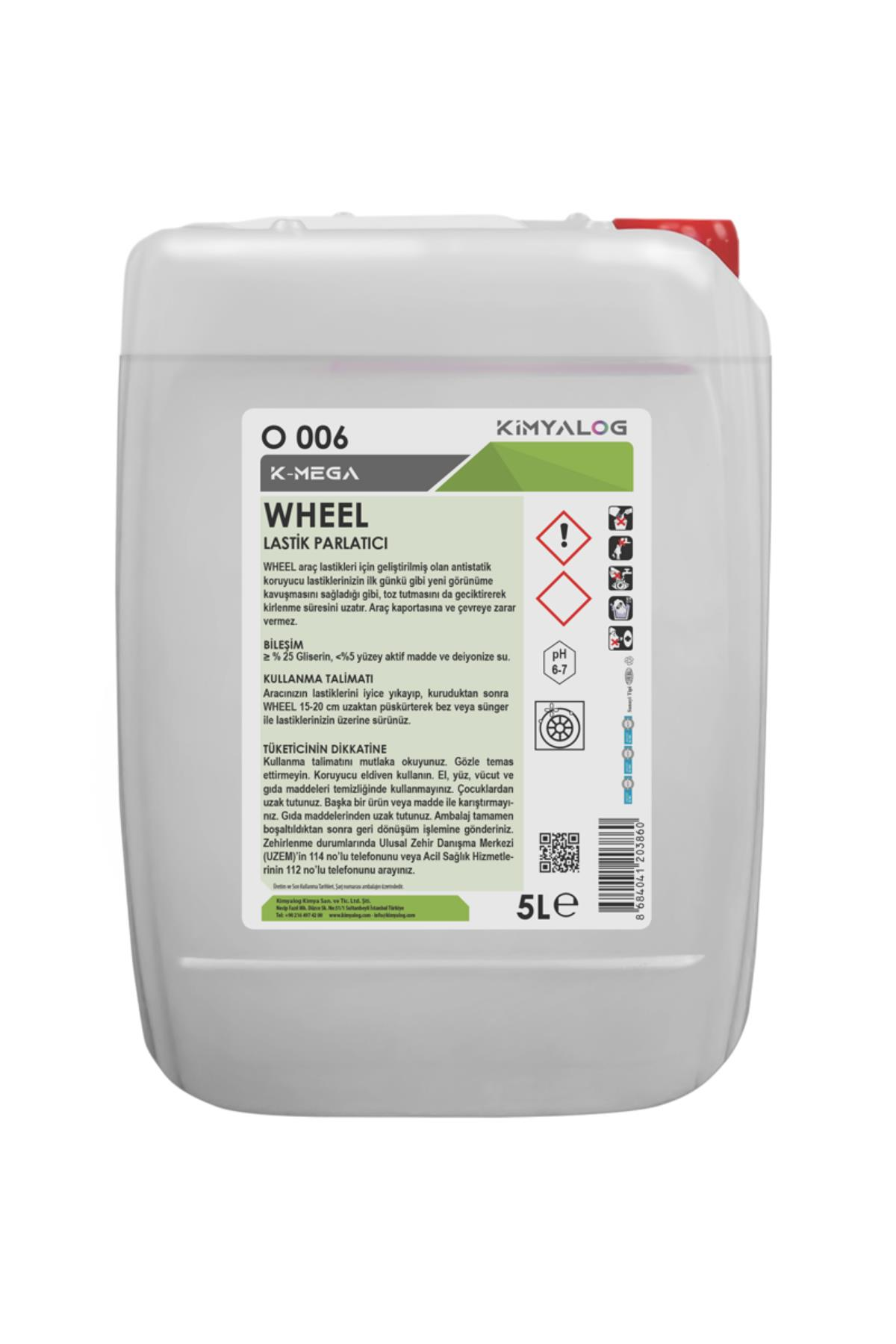 Kimyalog K-Mega Wheel Lastik Parlatıcı 5 Kg