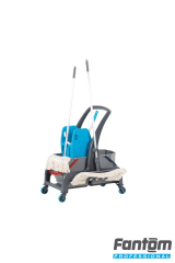 Fantom Procart Jet 720S Temizlik Seti Arabası Hastane, Okul, Yurt, Rezidans Ve Restaurant Temizlik Seti Arabası