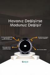 Quu Plus Space Geni̇ş Alan Koku Maki̇nesi̇ Si̇yah