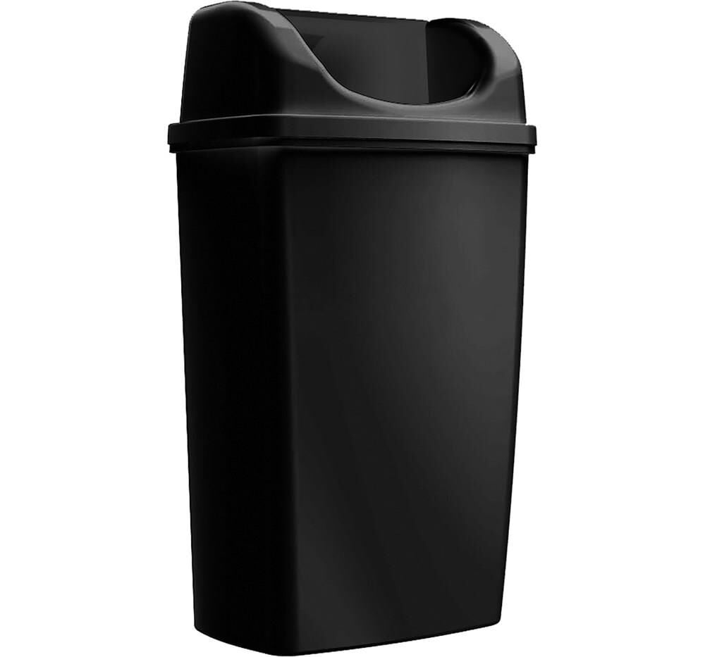 Rulopak Duvara Monte Çöp Kovası 50 Litre Siyah