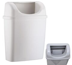 Rulopak Duvara Monte Çöp Kovası 25 Litre Beyaz