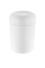 Rulopak Pota Kapak Çöp Kovası Beyaz 15 Lt