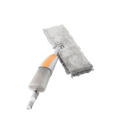 Asya Spray Mop Ve Cam Çek Alüminyum Sap Çift Moplu Cam Yüzey Temizleyici