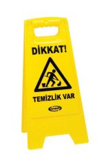 Temizlik Var Levhası (60X30 CM)  1 ADET