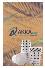 Akka Cup Karton Bardak 7 Oz Coffee Desen 3.000'Li Koli