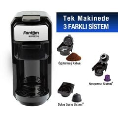 Fantom Mixpresso KS 1450 Missscoffee Hediyeli Siyah Kutu