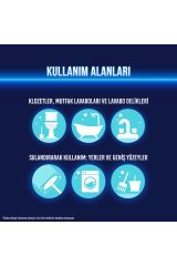 Domestos Çamaşır Suyu Dağ Esintisi 750 ml X 6 Sünger 1 Adet