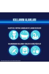 Domestos Çamaşır Suyu Yoğun Kıvamlı Maksimum Hijyen Dağ Esintisi 750 ml 3 Adet