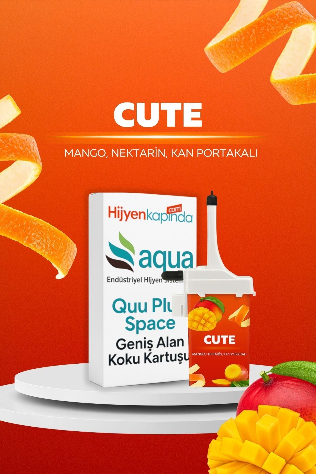 Quu Plus Space Geni̇ş Alan Cute Koku Kartuşu