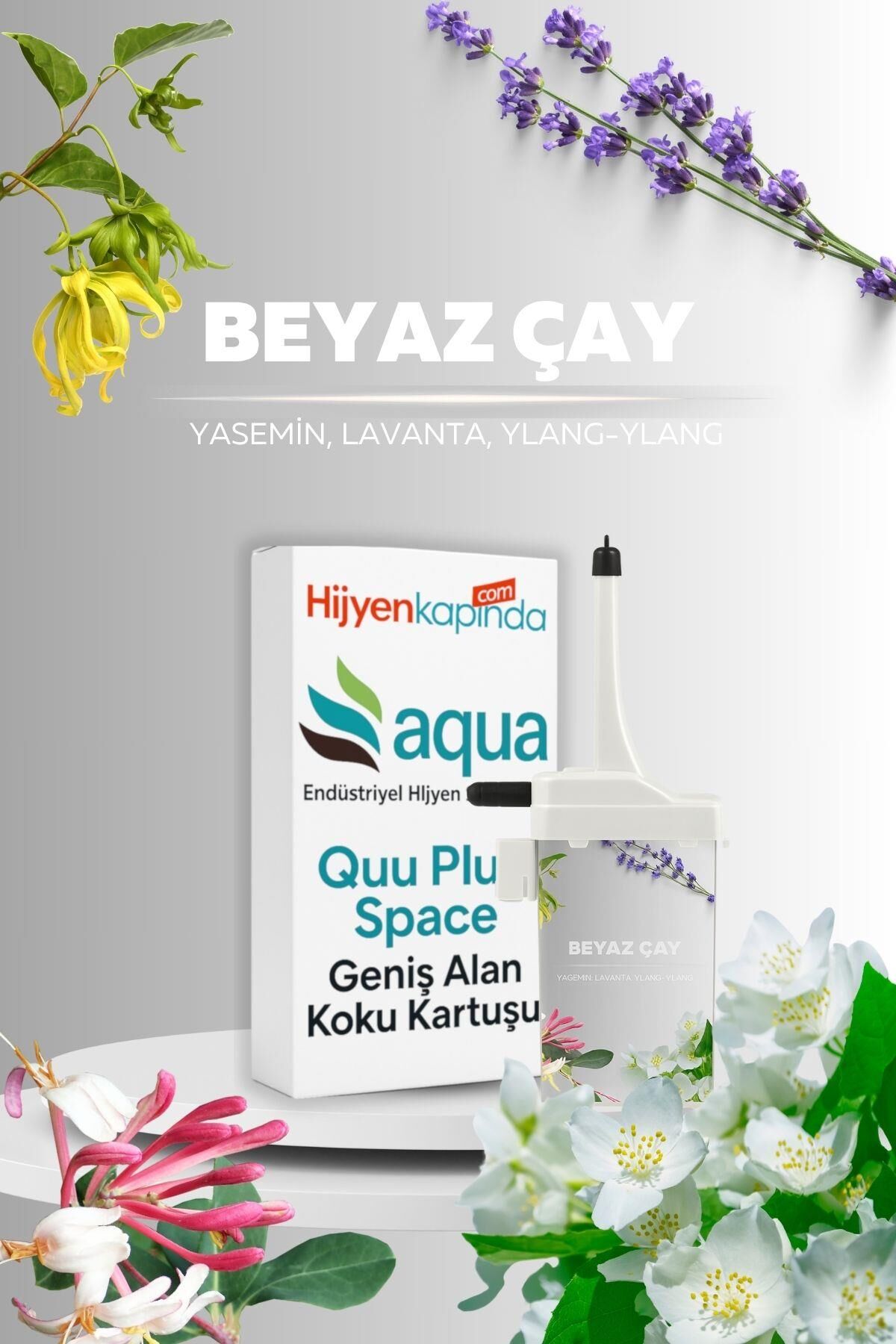 Quu Plus Space Geni̇ş Alan Beyaz Çay Koku Kartuşu