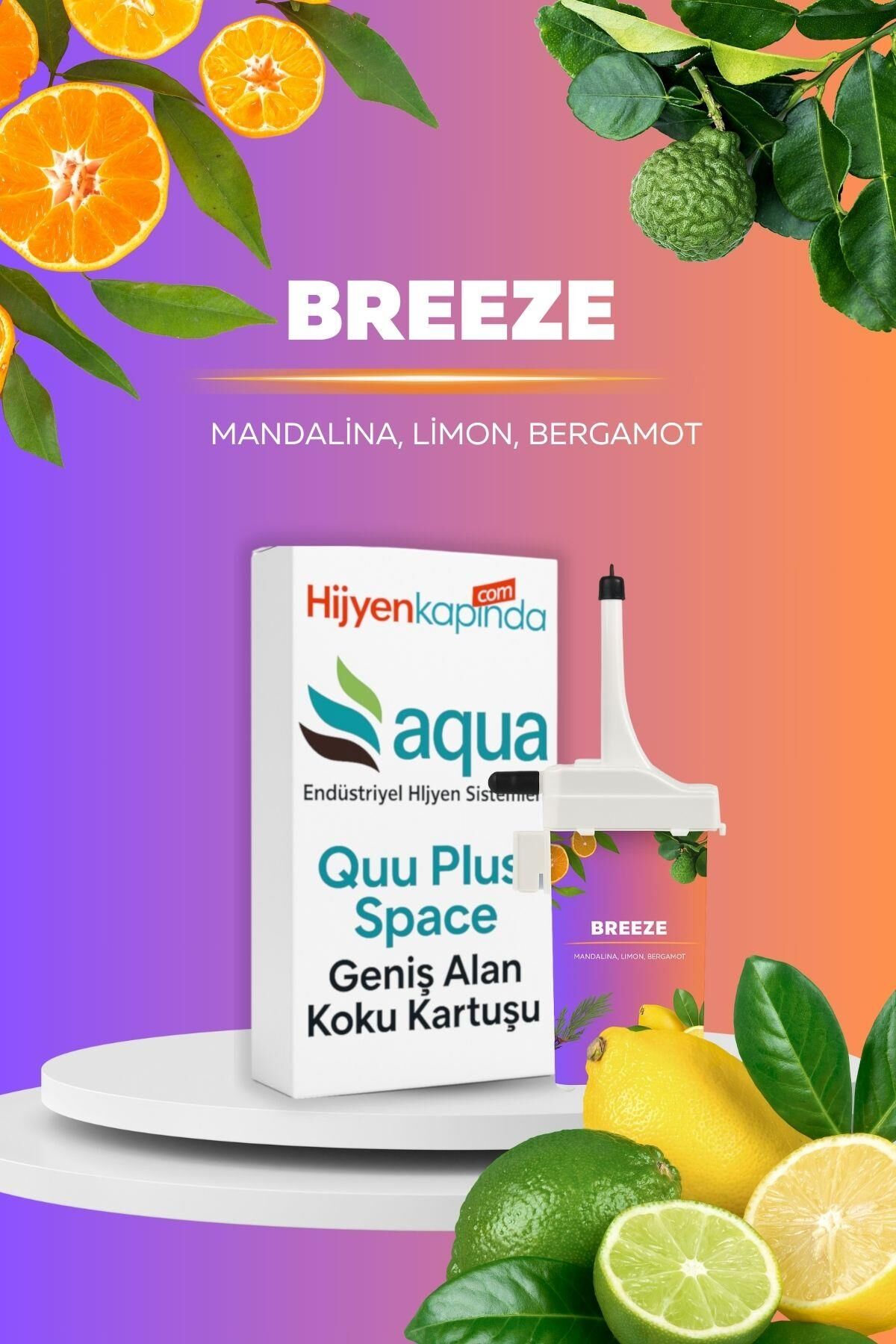 Quu Plus Space Geni̇ş Alan Breeze Koku Kartuşu