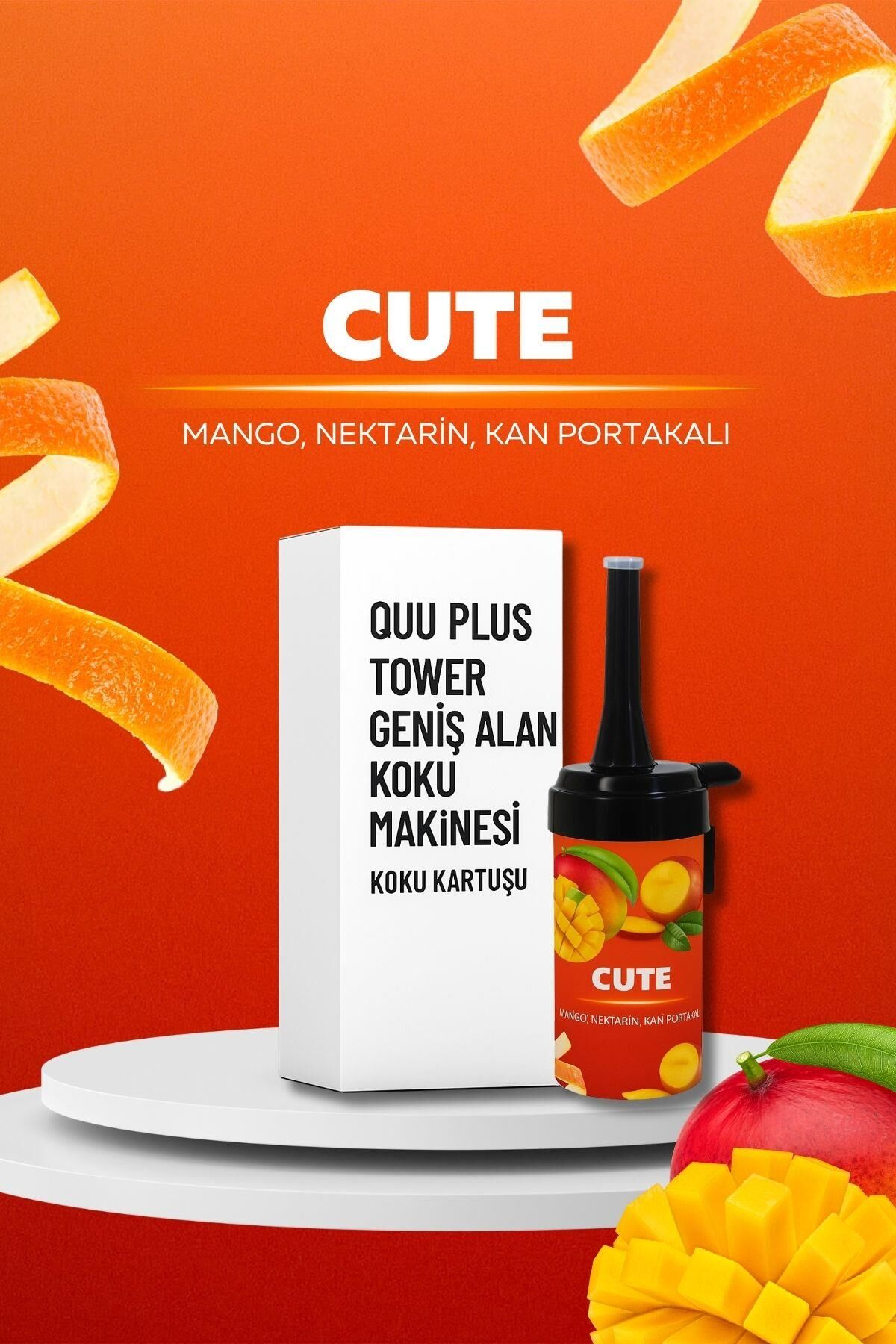 Quu Plus Tower Geni̇ş Alan Cute Koku Kartuşu