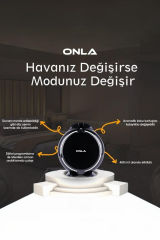 Onla Geni̇ş Alan Koku Maki̇nesi̇ Si̇yah