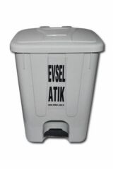 Evsel Atık Kovası 65 Lt Pedallı İç Kovasız