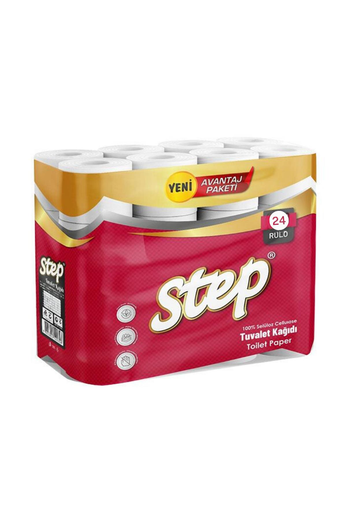 Step Tuvalet Kağıdı İki Katlı 24'lü