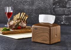 Rulopak Tekçek Mini Peçete Dispenseri Ceviz
