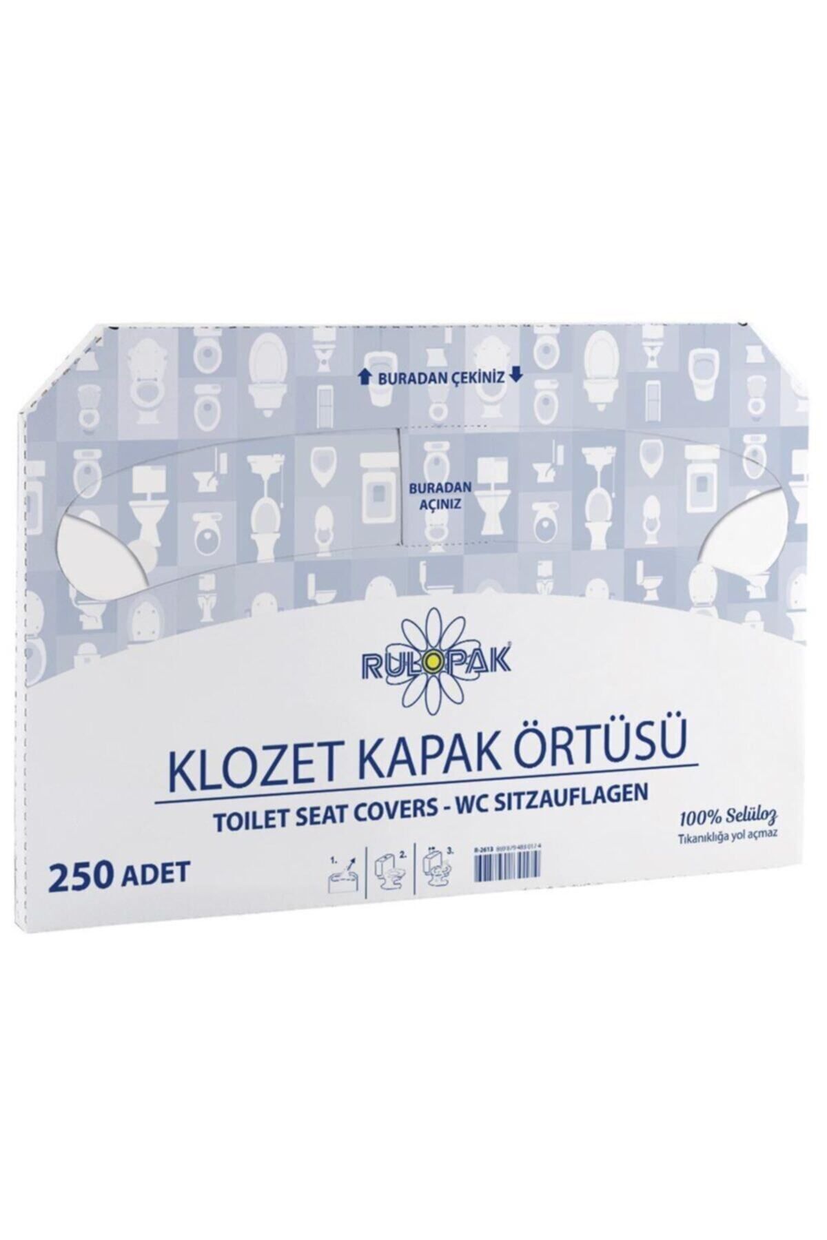 Rulopak Klozet Kapak Örtüsü (250 ADET)