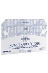 Rulopak Klozet Kapak Örtüsü (250 ADET)