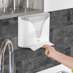 Rulopak Eazy Z Katlama Kağıt Havlu Dispenseri 200'Lü Beyaz