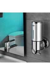 Metalik T Çekmeli Paslanmaz Sıvı Sabunluk R-3013