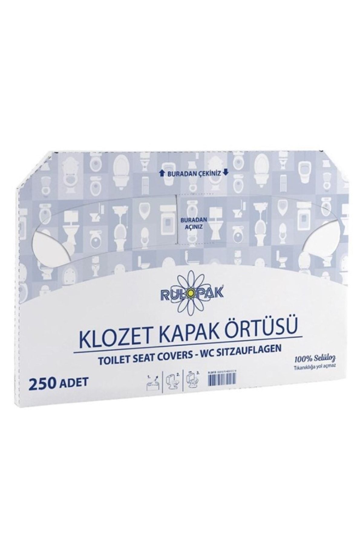 Klozet Kapak Örtüsü (250 YAPRAK)