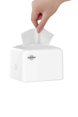 Tekçek Mini Peçete Kağıdı Dispenseri Beyaz