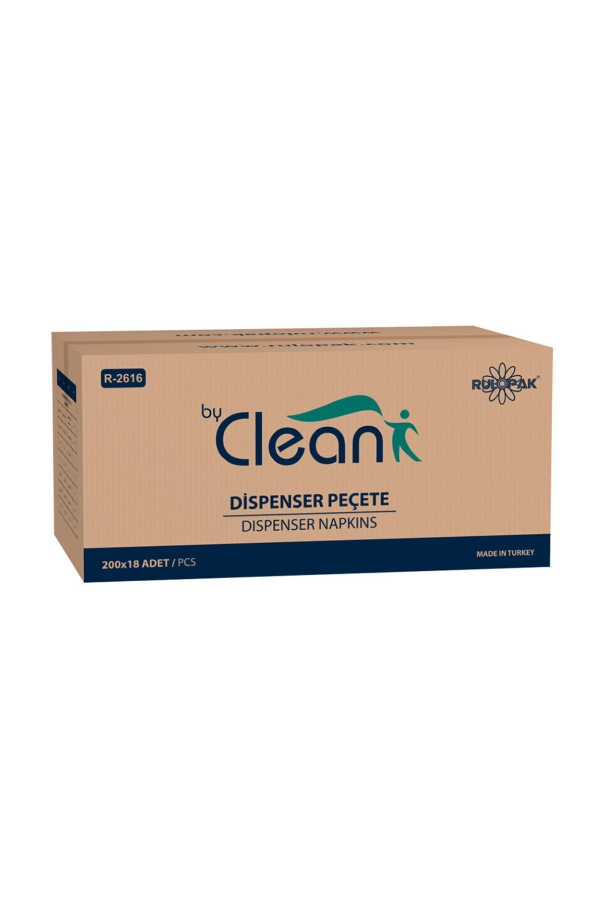 By Clean Dispenser Peçete 200 Yaprak 18'li Paket