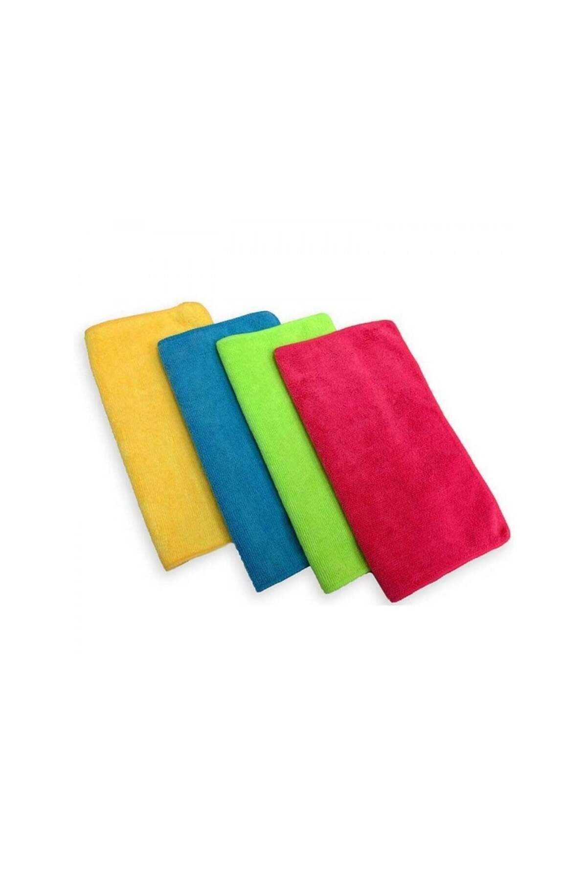 Rulopak Mikrofiber Genel Temizlik Bezi 40x40 (Kırmızı)