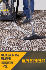 Safran DWP 221 Sanayi Tipi Tek Motorlu Süpürge Makinası