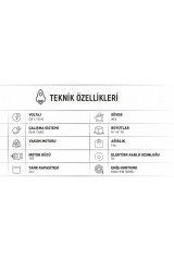 Safran DWC 221 Sanayi Tipi Tek Motorlu Islak-Kuru Süpürge Makinası