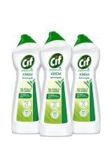 Cif Krem Yüzey Temizleyici Amonyaklı Klor Boya Fosfat Paraben Içermez 750 ml 3 Adet