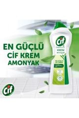 Cif Krem Yüzey Temizleyici Amonyaklı Klor Boya Fosfat Paraben Içermez 750 ml 3 Adet