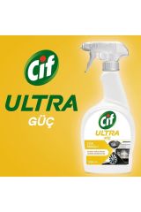 Cif Ultra Güç Çok Amaçlı Sprey En Zorlu Yağları Anında Söker Atar 1000 ml 5 Adet