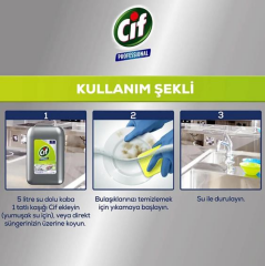Cif Professional 10 lt Elde Yıkama Bulaşık Deterjanı